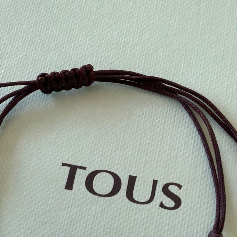 ❤️❤️ SOLD ❤️❤️ Tous Cruise Brown Cord Bracelet - Picture 7 of 8